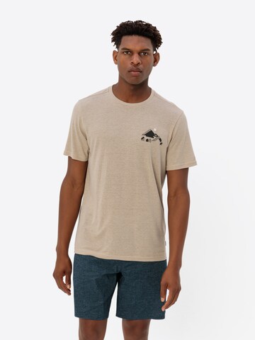 VAUDE Funktionsshirt 'Redmont' in Beige: Vorderseite