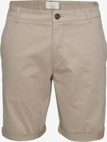 !Solid Regular Chino Pants 'Rockcliffe' in Brown: front