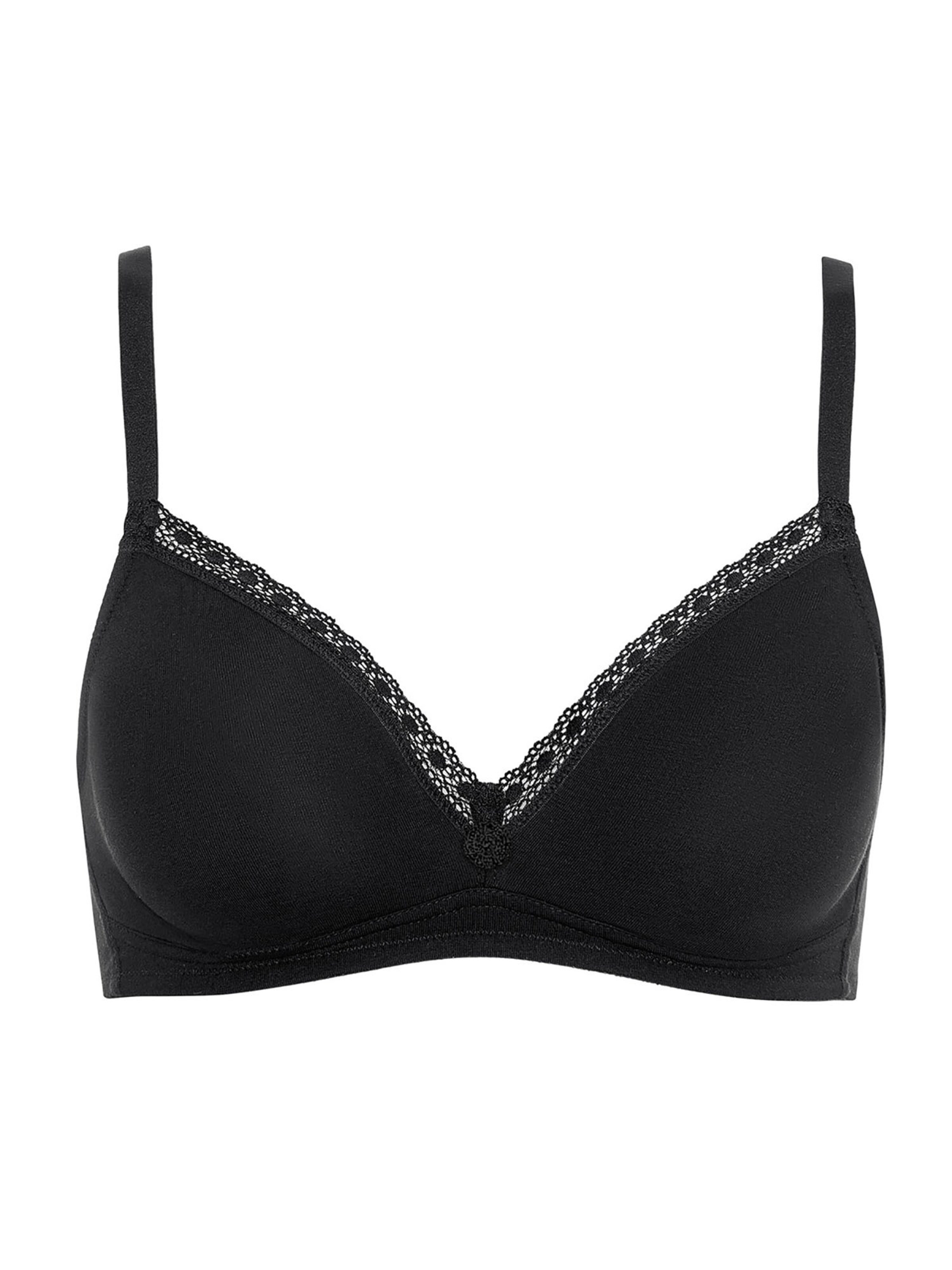 Lisca Triangle Bra 'Ines' in Black