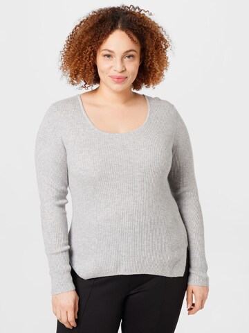 Calvin Klein Curve Sweater in Grey: front