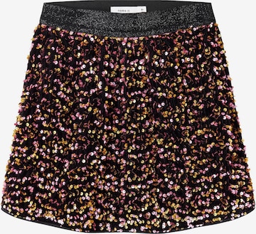 NAME IT - Falda 'NKFRunica' en negro: frente