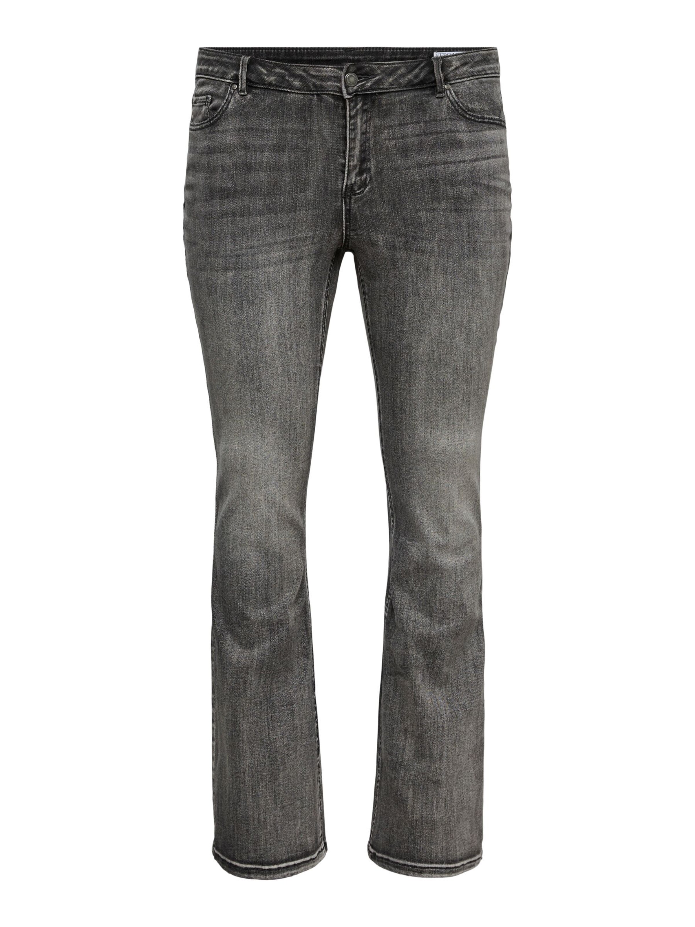 Vero Moda Curve Flared Jeans 'VMCFlash' in Grau: Vorderseite