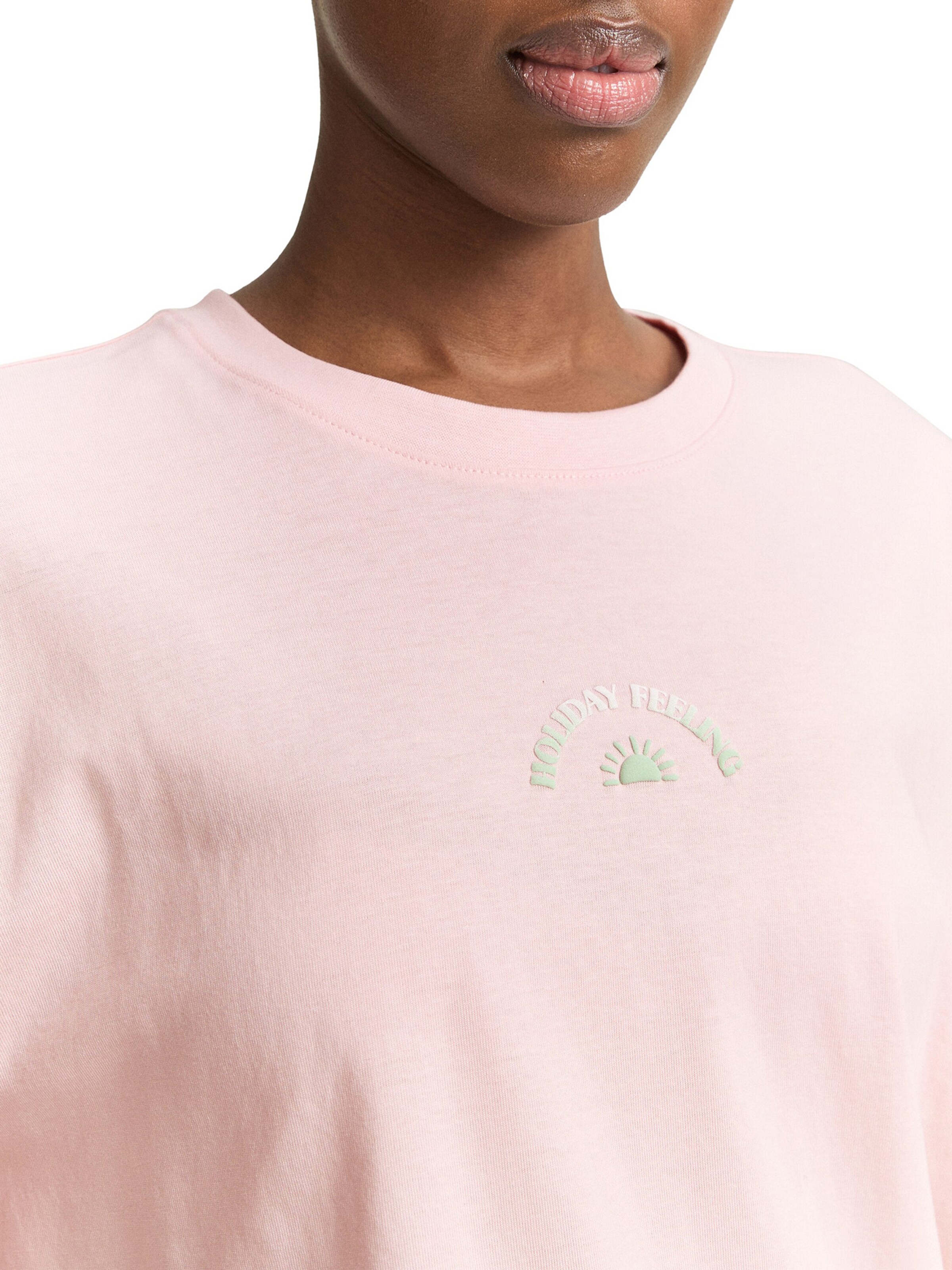 TOM TAILOR DENIM - Camiseta en rosa