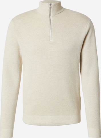 Only & Sons Sweater 'ONSTING' in Beige: front