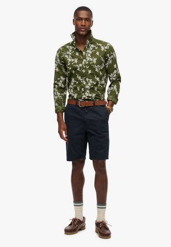 Coupe slim Chemise Superdry en vert