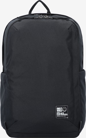 JACK WOLFSKIN Rucksack 'Smileywolrd ' in Schwarz: predná strana