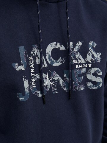 Bluză de molton 'TECH' de la JACK & JONES pe albastru