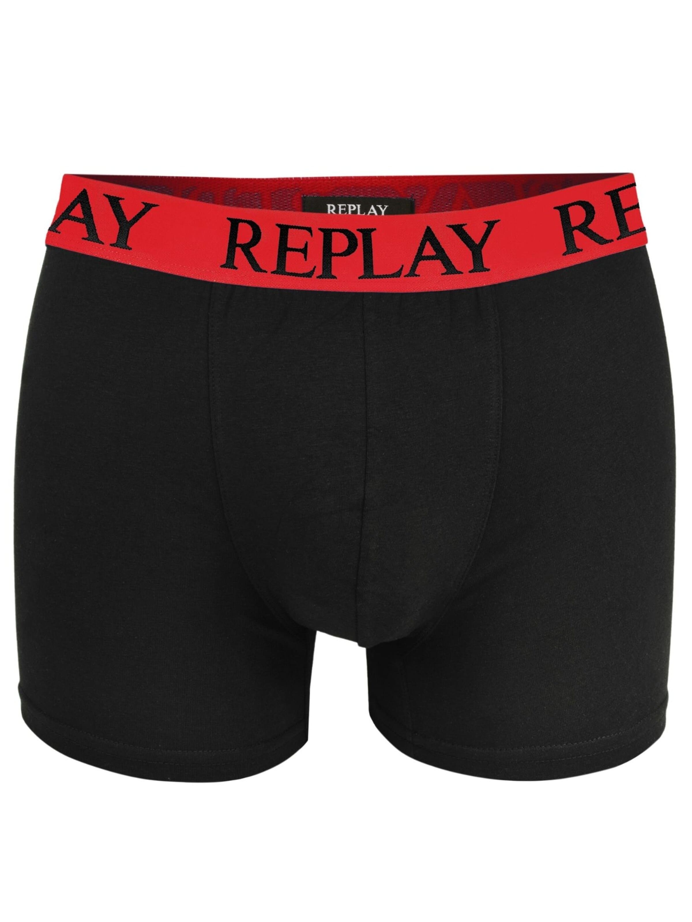 REPLAY Bokserki w kolorze czerwony