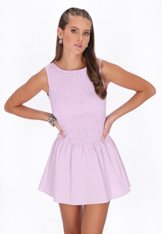 Robe myMo ROCKS en violet : devant