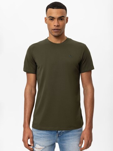 Daniel Hills Shirt in Groen: voorkant