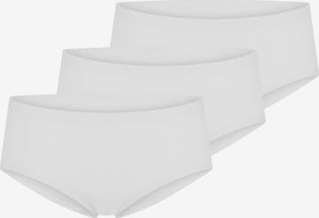 SCHIESSER Boyshorts 'Invisible Cotton' in White: front