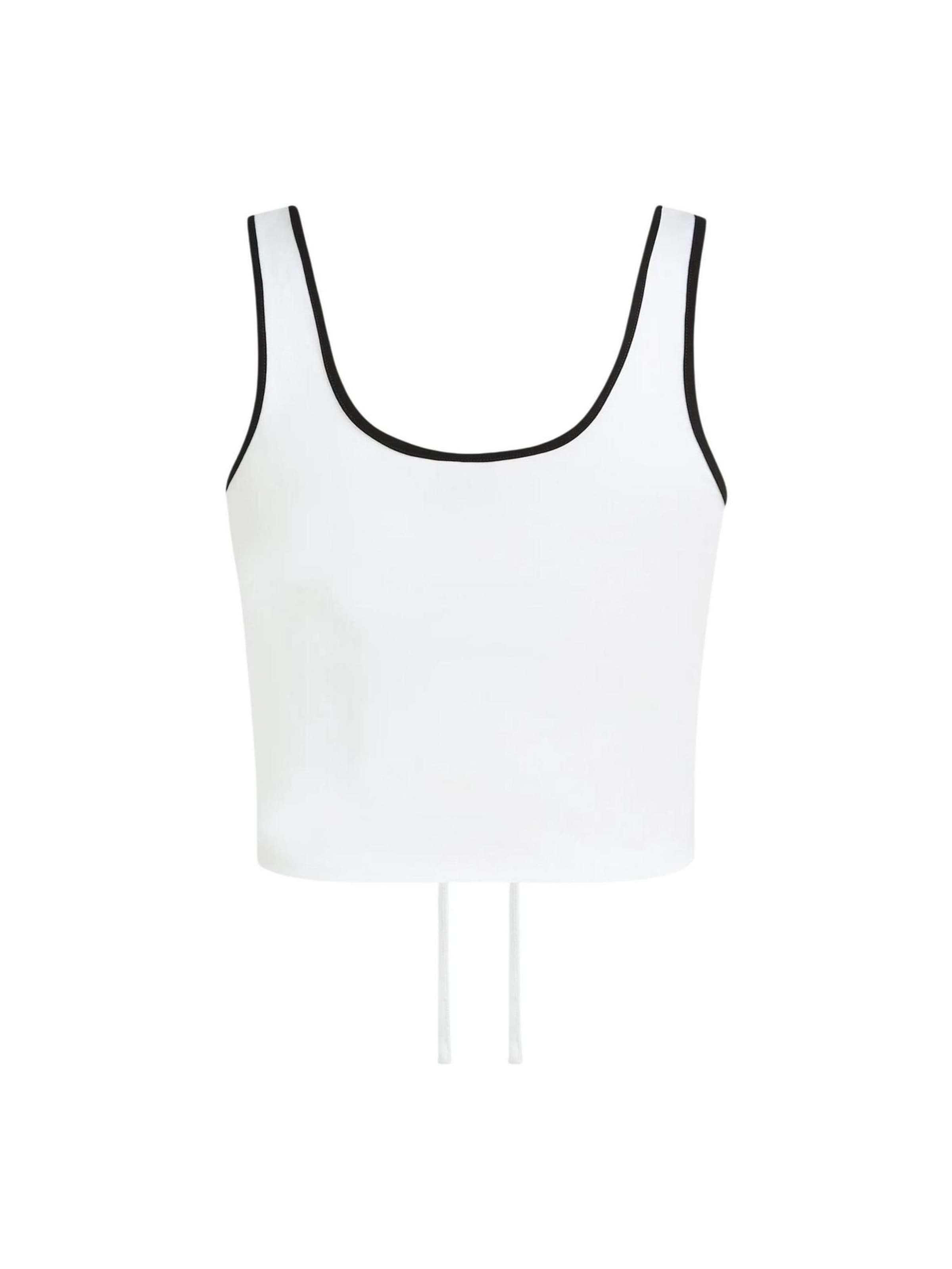 Top di KARL LAGERFELD JEANS in bianco