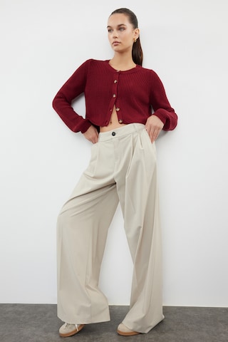 Trendyol - Cárdigan en rojo: frente