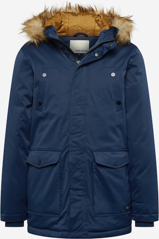 BLEND Winter jacket in Blue: front