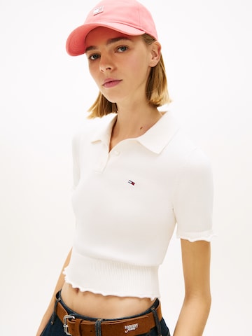 Tommy Jeans Pullover in Weiß