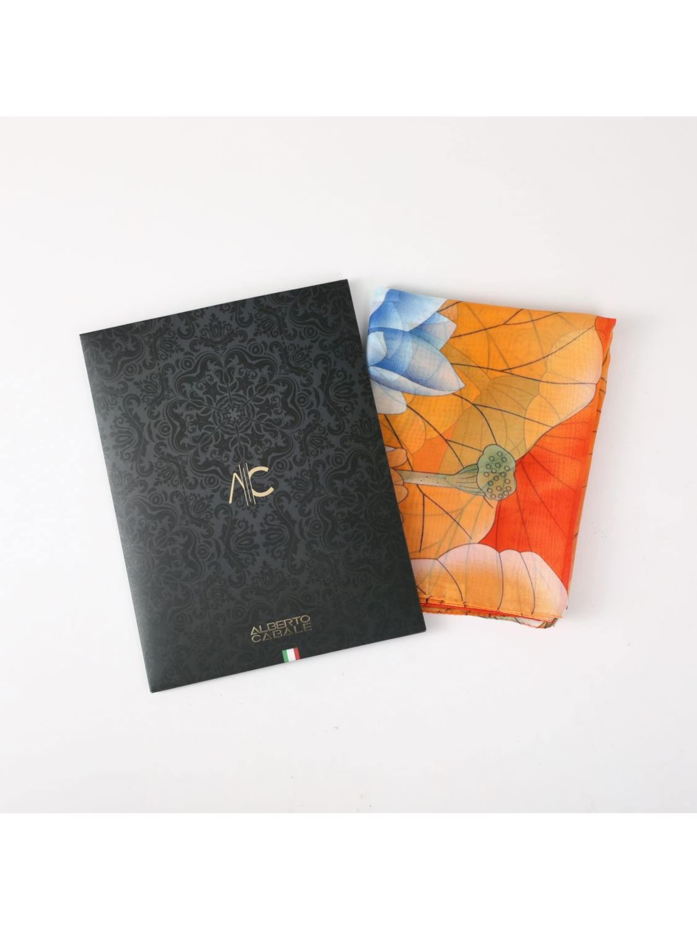 Gonna di alberto cabale in arancione