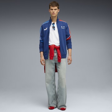 PUMA Sportsweatvest 'BMW M Motorsport T7' in Blauw
