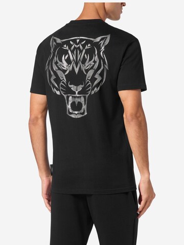 Plein Sport Shirt 'Tiger' in Zwart