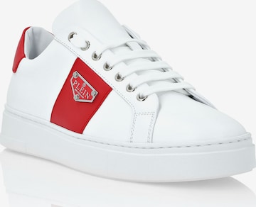 Philipp Plein Sneakers laag in Wit: voorkant