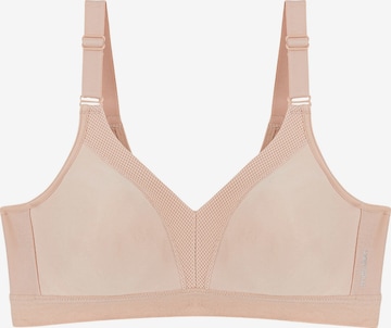Triumph Triaction Bra 'Wellness' in Beige: front