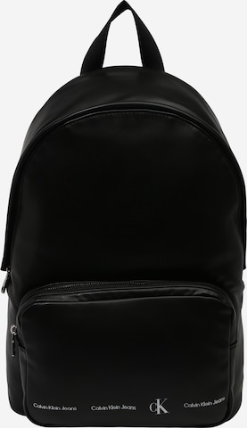 Calvin Klein Jeans - Mochila em preto: frente