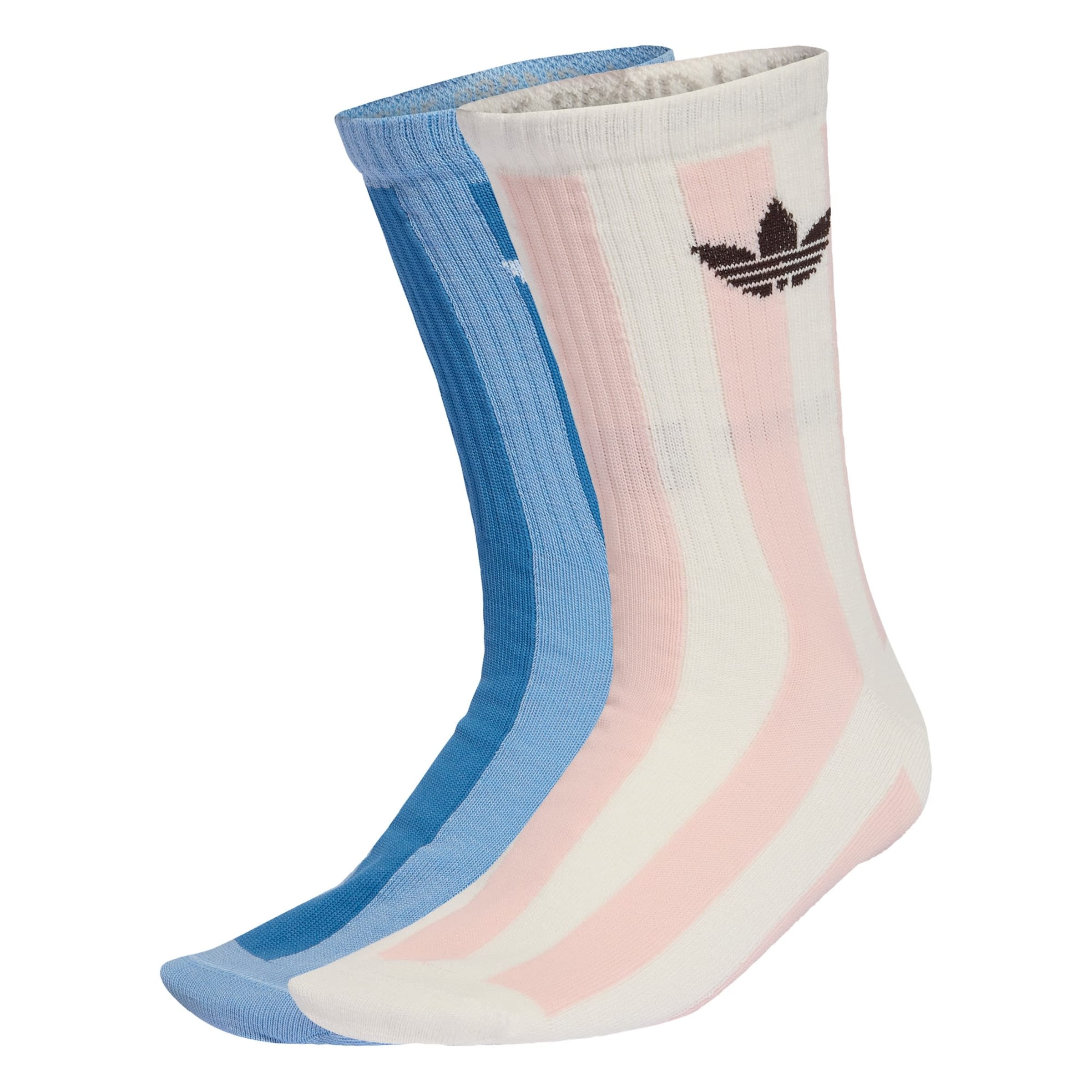 ADIDAS ORIGINALS Sokken in de kleur Blauw / Lichtblauw / Lichtroze / Wit, Productweergave