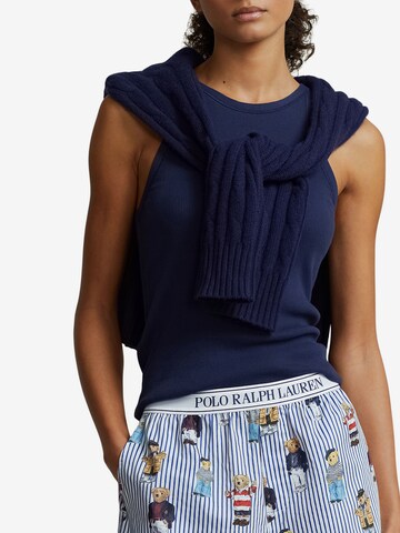 Polo Ralph Lauren Pyjamabroek ' Boxer - Iconic Bear ' in Blauw