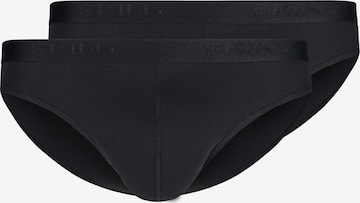 Skiny Slip in Schwarz: predná strana