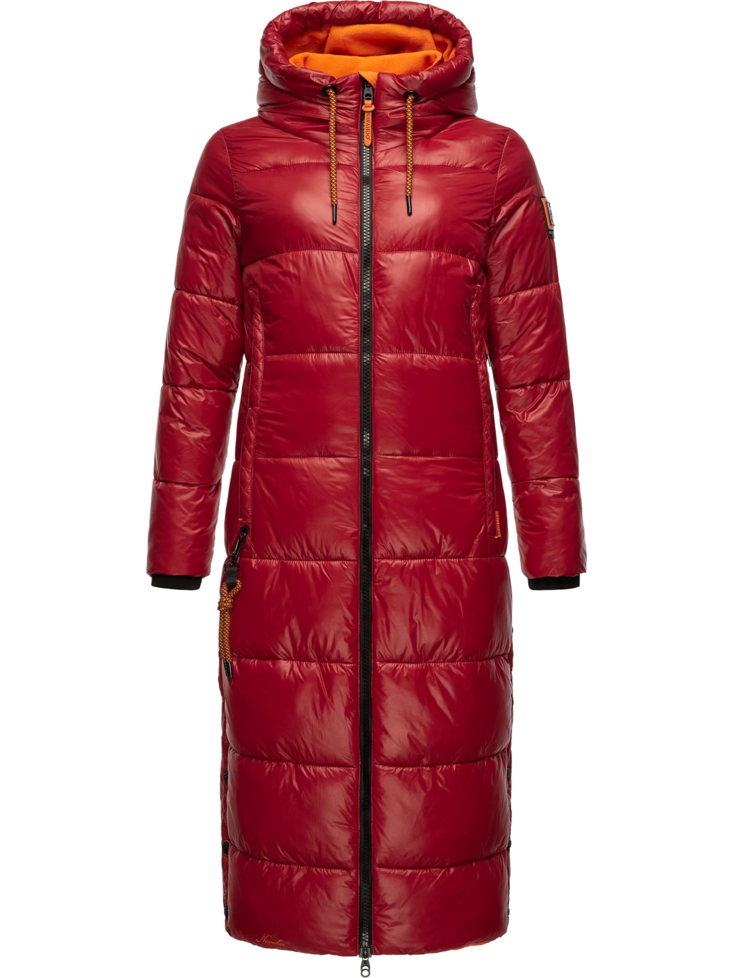 NAVAHOOZimski kaput &#x27;Schmuseengel&#x27; - crvena boja: prednji dio