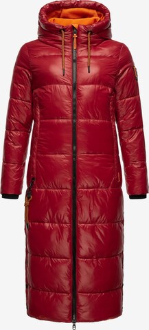 Manteau d’hiver NAVAHOO en rouge : devant