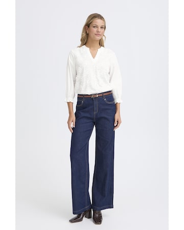 Fransa Blouse in White