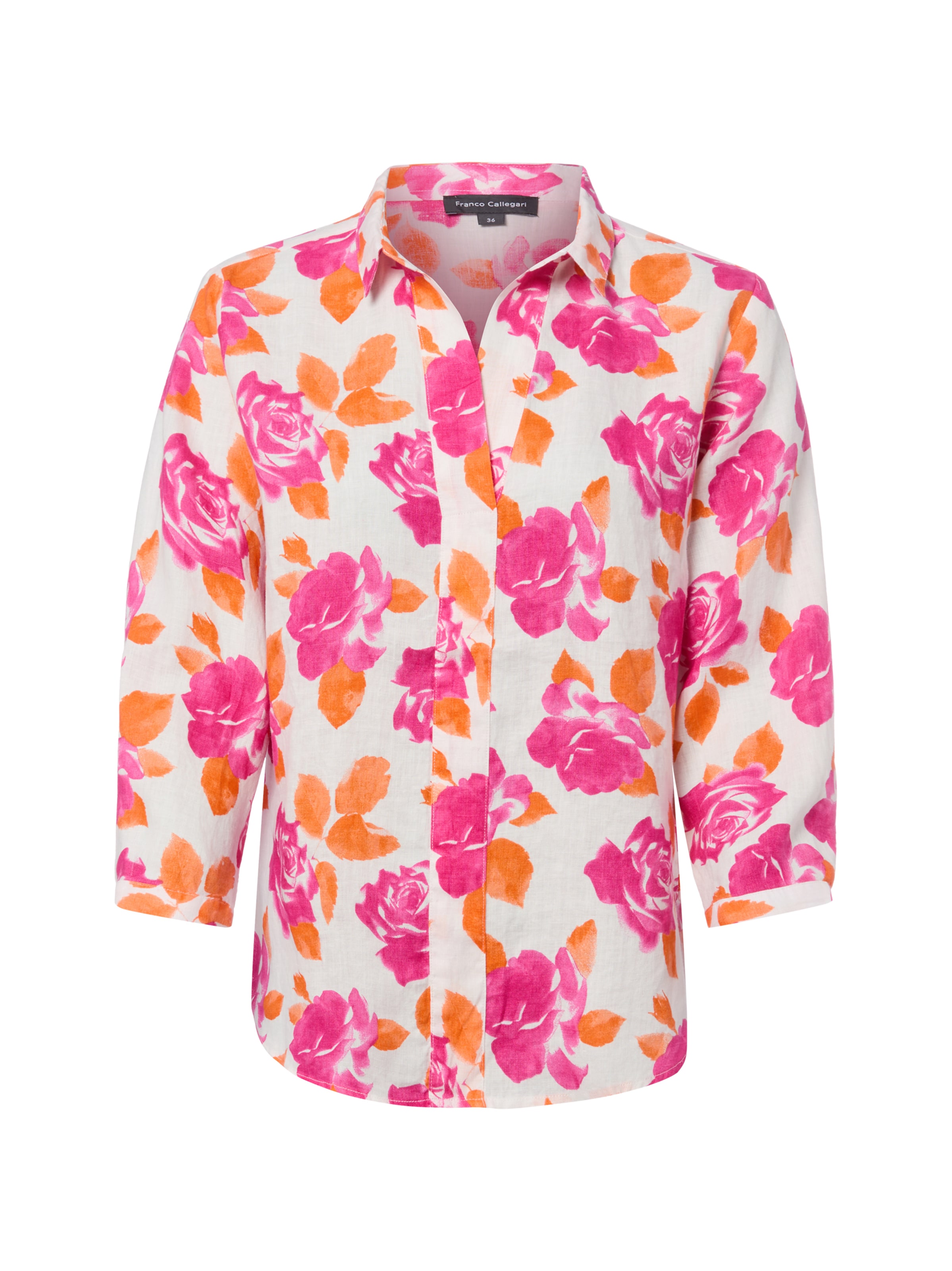 Chemisier Franco Callegari en rose : devant