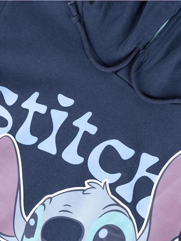 Pull-over 'Stitch Hoodie Boys – Blue – Long Sleeve – Disney Sweatshirt' DISNEY en bleu