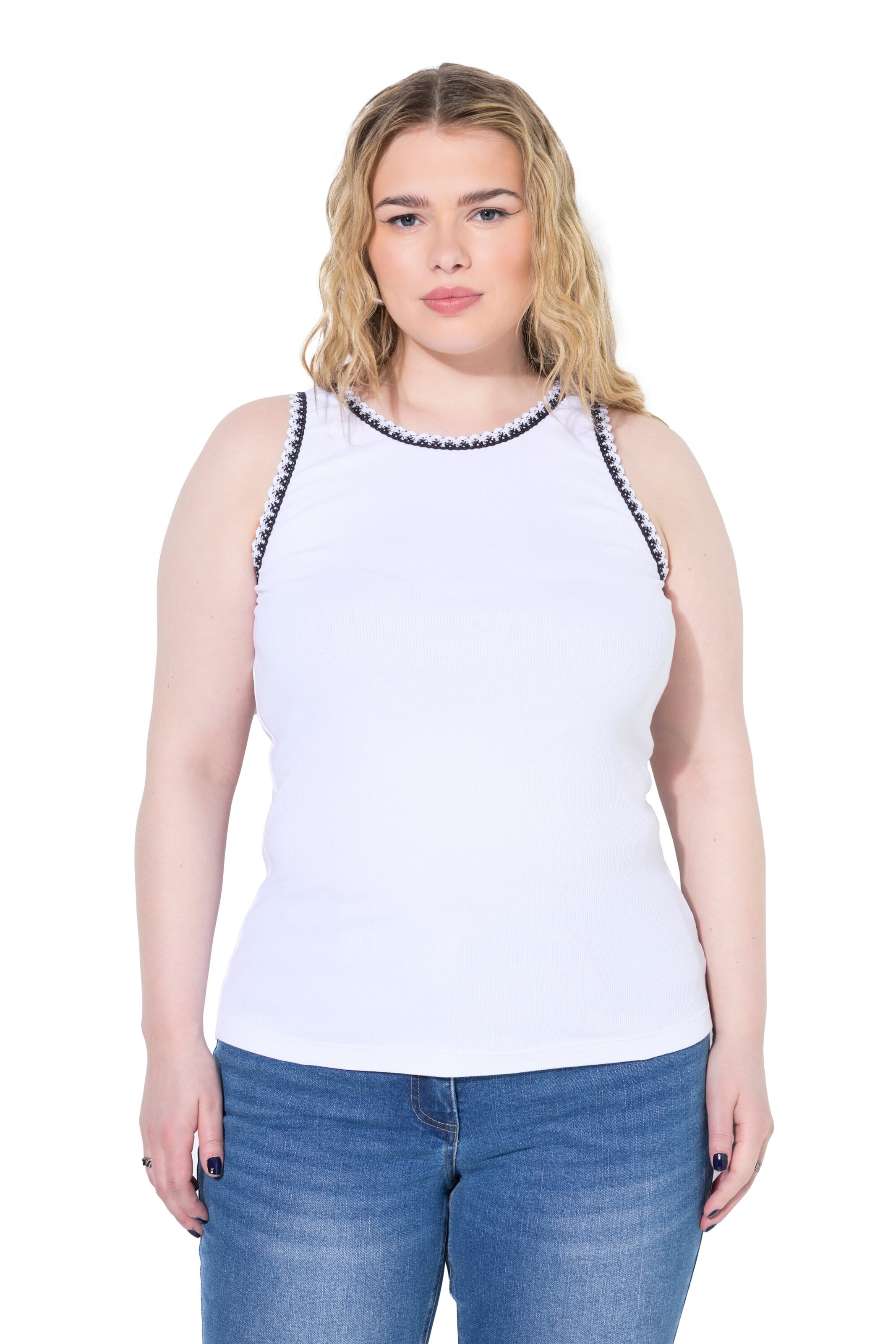 Haut Studio Untold en blanc : devant