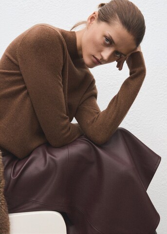 MANGO Sweater 'Bahiaper' in Brown