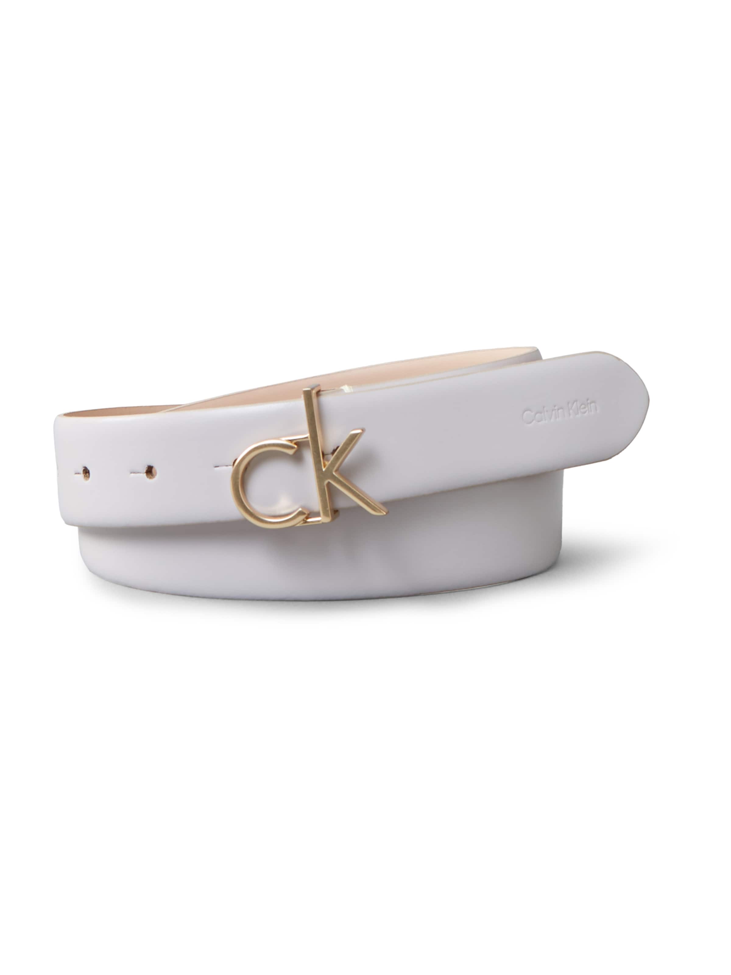 Ceinture Calvin Klein en violet : devant