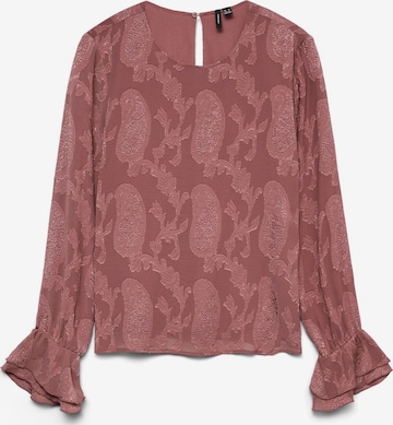 Chemisier 'VMMishi' VERO MODA en rose : devant
