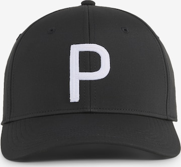 PUMA Sportpet 'Heritage P' in Zwart: voorkant