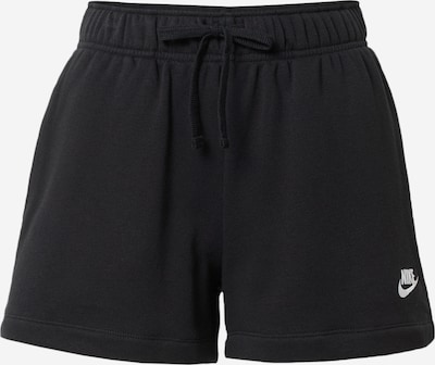 Nike Sportswear Shorts 'Club Fleece' in schwarz / weiß, Produktansicht