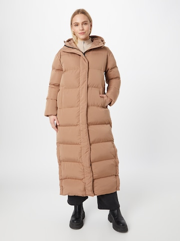 Superdry Winter Coat 'Duvet' in Brown: front