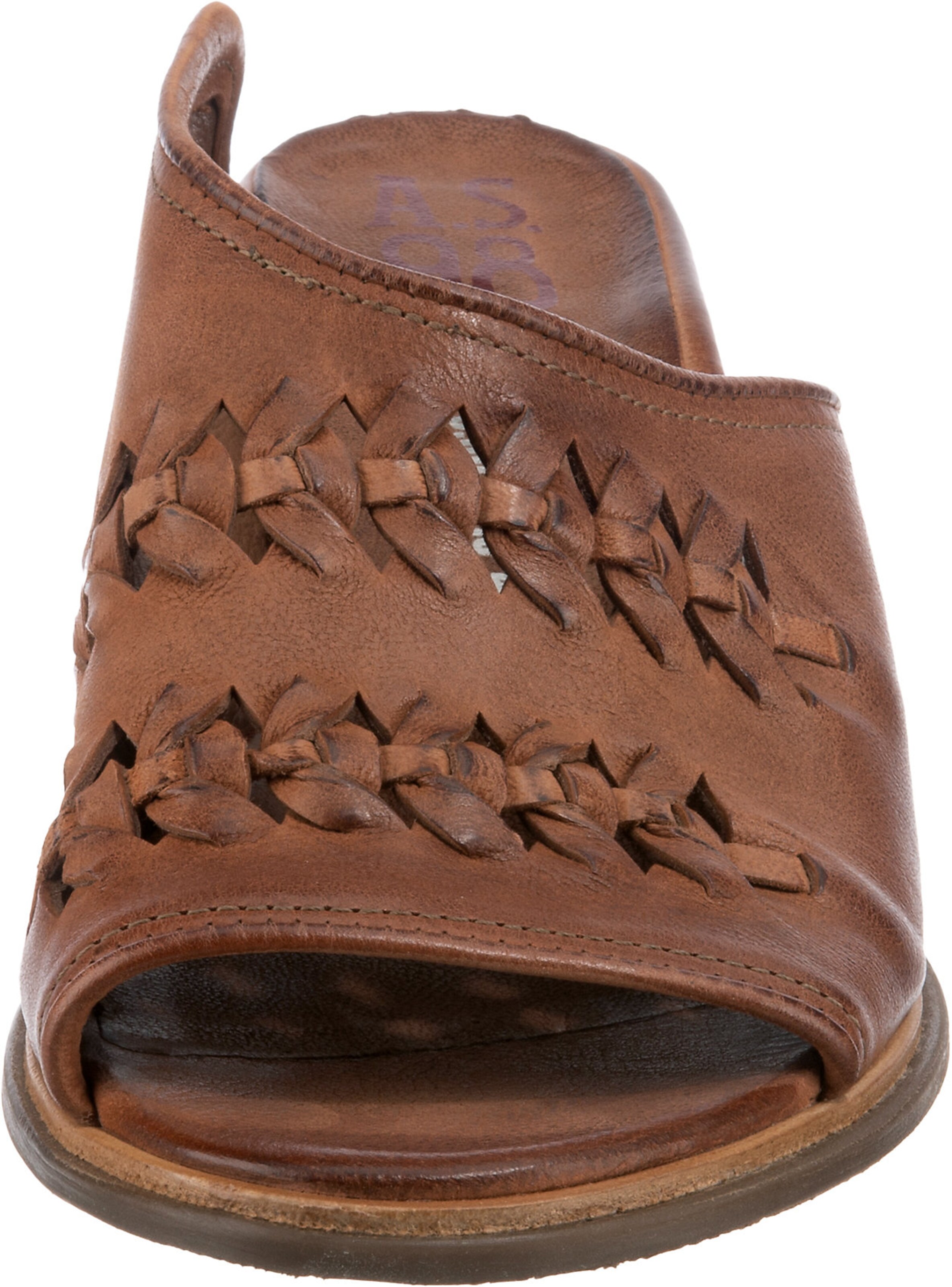 Frauen Pantoletten A.S.98 Pantolette 'Moraine' in Cognac - FY97916 Frauen Pantoletten A.S.98 Pantolette 'Moraine' in Cognac - FY97916