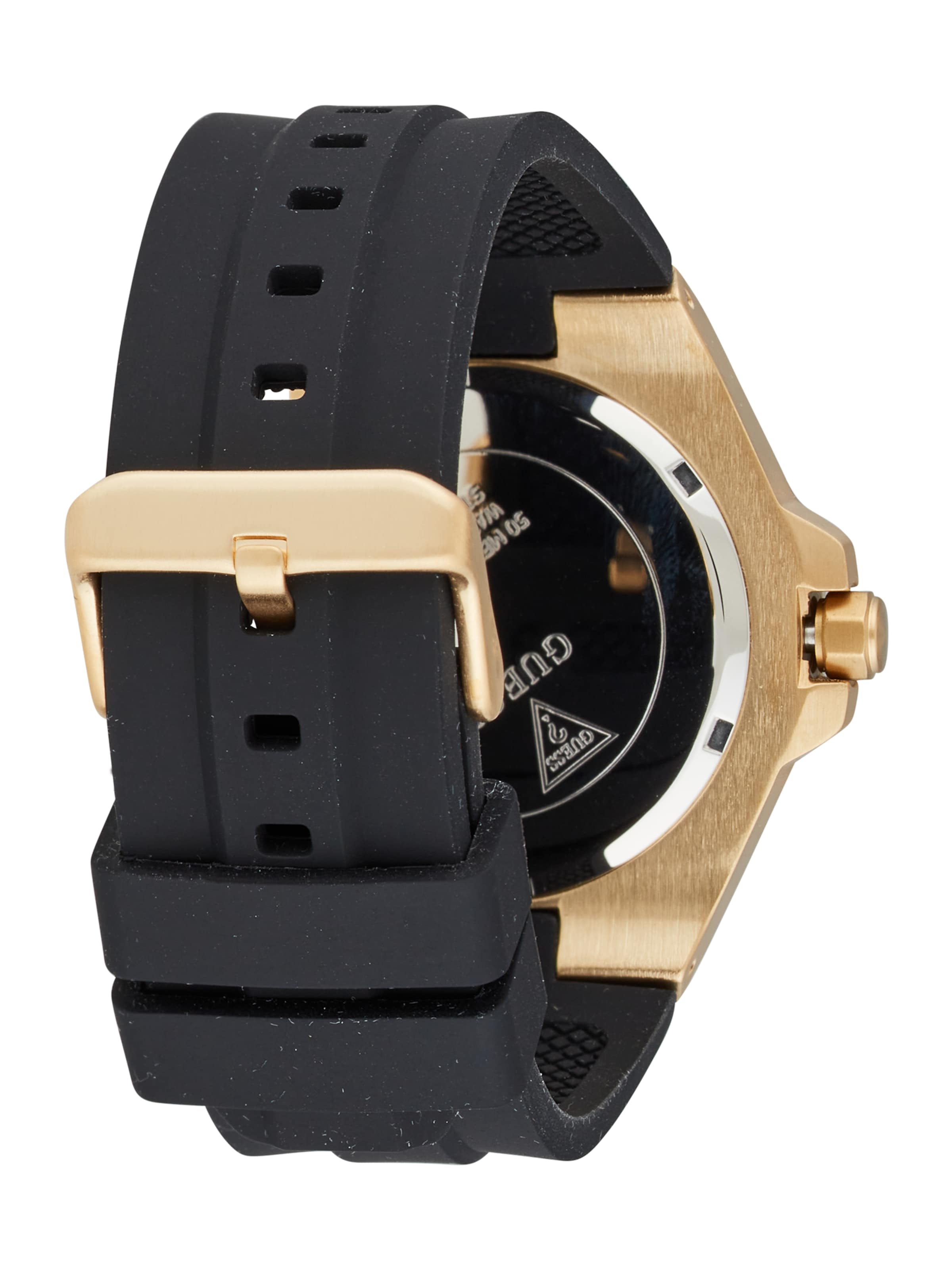 GUESS Uhr 'Campus' in Gold