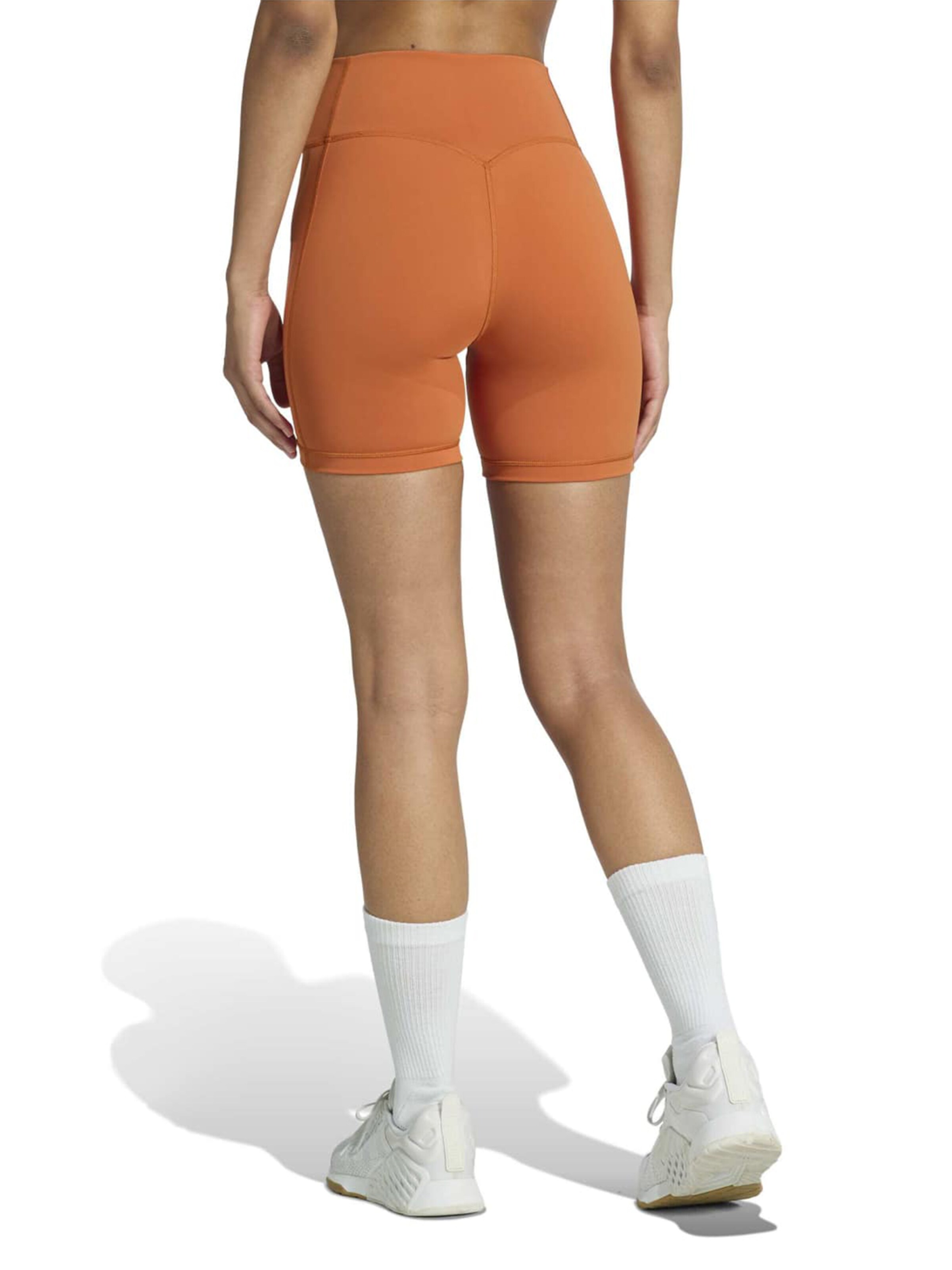 ADIDAS PERFORMANCE Skinny Sports trousers 'OPT' in Orange