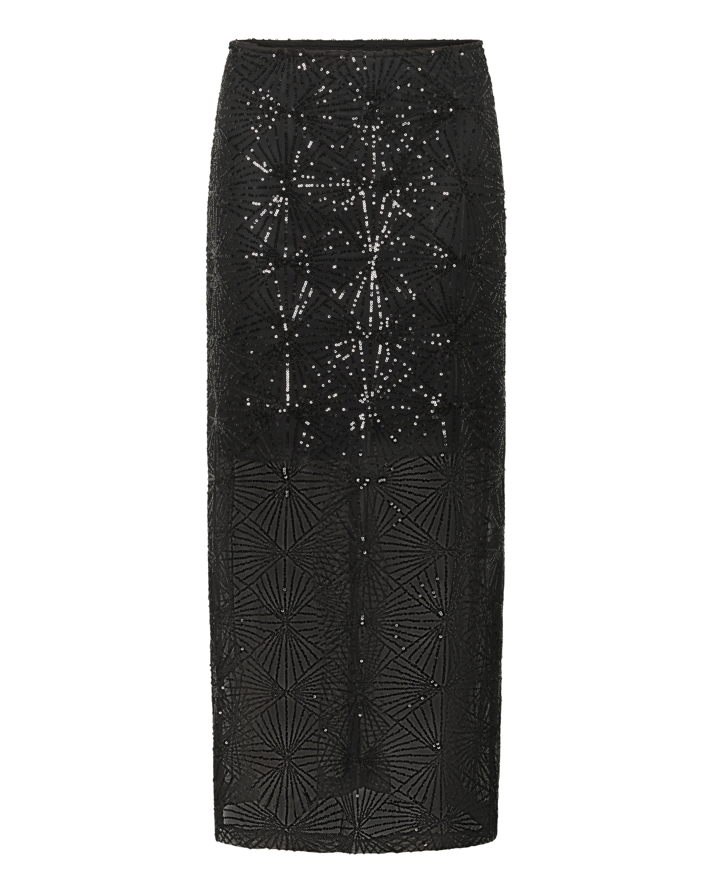 Kaffe - Saia 'Linna' em preto: frente