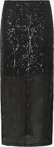 KaffeSuknja 'Linna' - crna boja: prednji dio