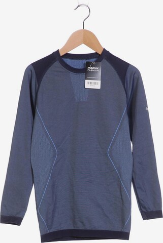 COLUMBIA Langarmshirt M in Blau: predná strana