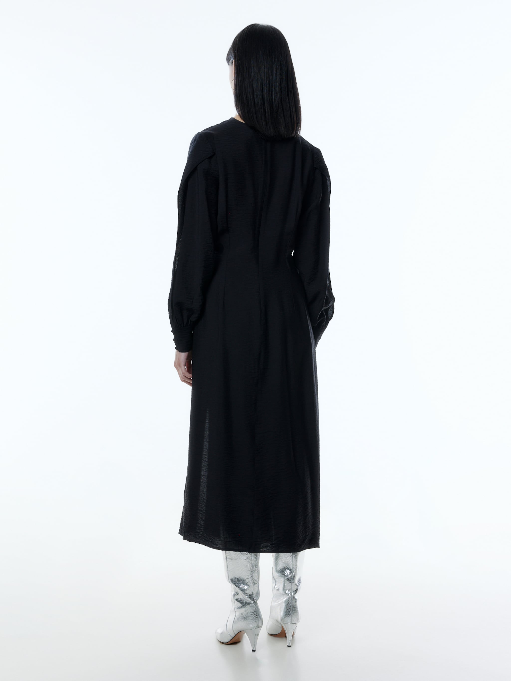 EDITED Producten Jurk 'Maischa' Zwart