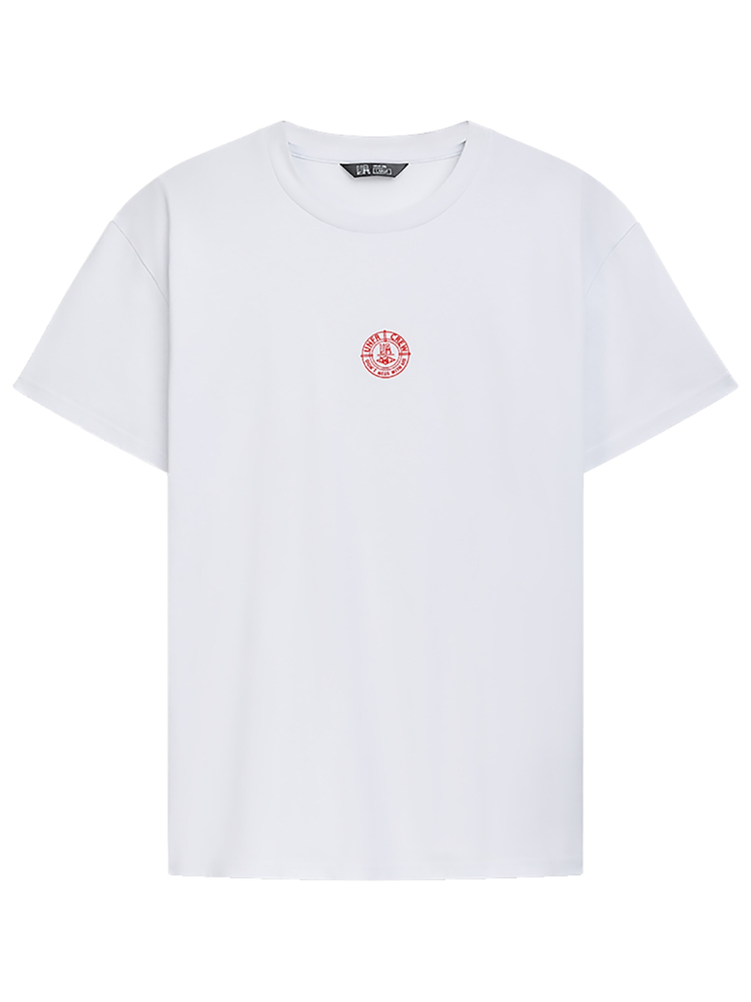 T-Shirt 'DMWU' Unfair Athletics en blanc : devant