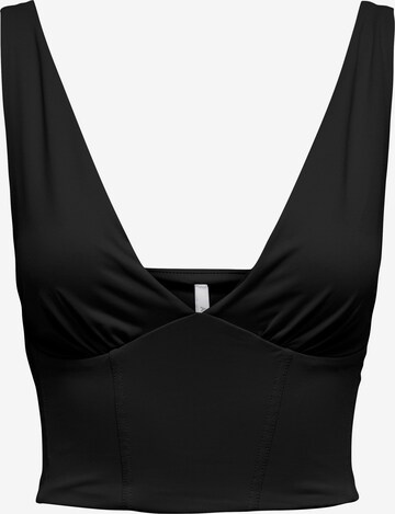 ONLY Top 'EA' in Black: front