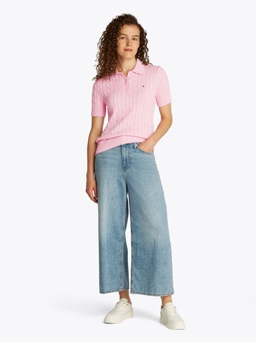 TOMMY HILFIGER Pullover i pink
